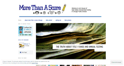 Desktop Screenshot of morethanascorechicago.org